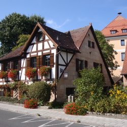 Fachwerkhaus in der Pegnitzstraße